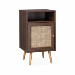 Alice's Garden 2 Tables De Chevet Cannage Couleur Bois Foncé 10 Alice's Garden 2 Tables De Chevet Cannage Couleur Bois Foncé -Tables De Chevet Soldes 2 tables de chevet cannage couleur bois fonce 2