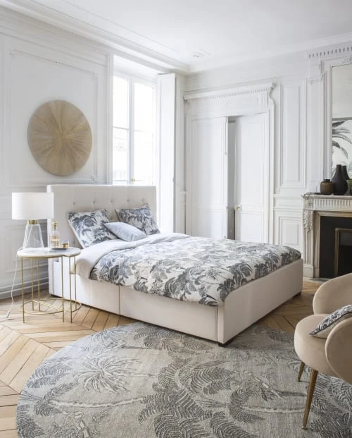 Maisons Du Monde 2 Tables De Chevet En Métal Doré Et Marbre Blanc 7 Maisons Du Monde 2 Tables De Chevet En Métal Doré Et Marbre Blanc – Image 5