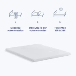 Hypnia Surmatelas 21382 9 Hypnia Surmatelas 21382 -Tables De Chevet Soldes 21382 2