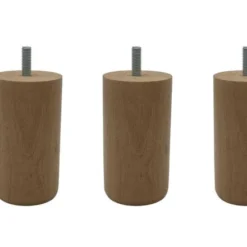 Someo Accessoires Literie 4 Pieds Cylindriques Bois Naturel 10 Cm 7 Someo Accessoires Literie 4 Pieds Cylindriques Bois Naturel 10 Cm -Tables De Chevet Soldes 4 pieds cylindriques bois naturel 10 cm 2