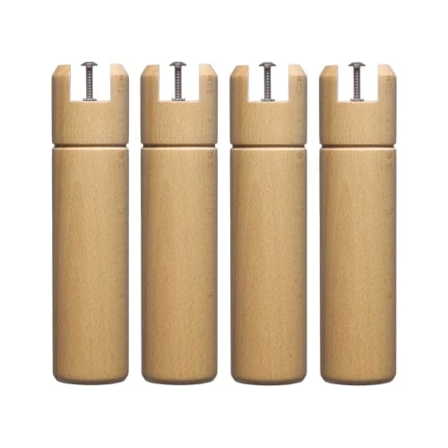 Someo Accessoires Literie 4 Pieds Cylindriques Pour Cadre à Lattes Bois Naturel 25 Cm 3 Someo Accessoires Literie 4 Pieds Cylindriques Pour Cadre à Lattes Bois Naturel 25 Cm
