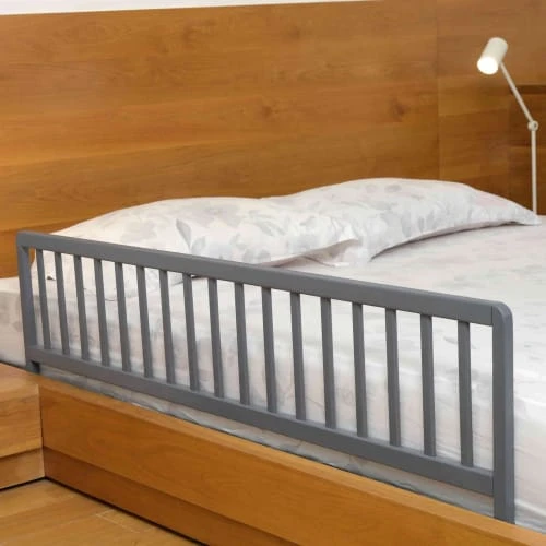 Geuther Accessoires Literie Barrière De Lit En Bois Gris 140 Cm 4 Geuther Accessoires Literie Barrière De Lit En Bois Gris 140 Cm – Image 2