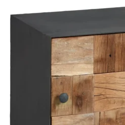 Altobuy Tables De Chevet Chevet 1 Porte Acier Et Bois Massif -Tables De Chevet Soldes chevet 1 porte acier et bois massif 5