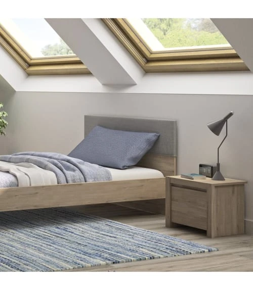 Calicosy Tables De Chevet Good Is Beautiful Chevet 1 Porte Effet Chêne H40cm 4 Calicosy Tables De Chevet Good Is Beautiful Chevet 1 Porte Effet Chêne H40cm – Image 2