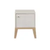 Calicosy Tables De Chevet Chevet 1 Porte Pieds En Hêtre H47cm - Beige -Tables De Chevet Soldes chevet 1 porte pieds en hetre h47cm beige