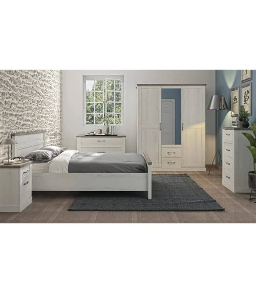 Calicosy Tables De Chevet Good Is Beautiful Chevet 1 Tiroir 1 Porte H61cm - Décor Chêne Blanchi 4 Calicosy Tables De Chevet Good Is Beautiful Chevet 1 Tiroir 1 Porte H61cm - Décor Chêne Blanchi – Image 2