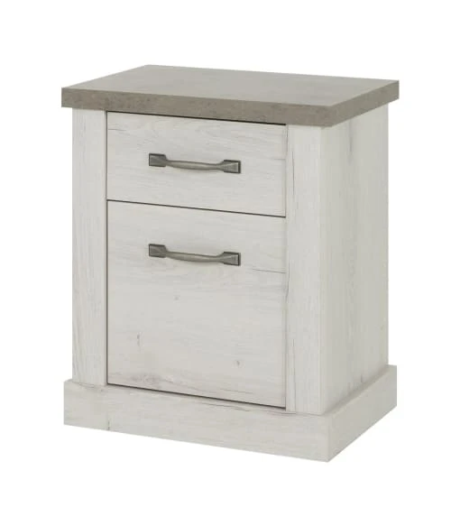 Calicosy Tables De Chevet Good Is Beautiful Chevet 1 Tiroir 1 Porte H61cm - Décor Chêne Blanchi 6 Calicosy Tables De Chevet Good Is Beautiful Chevet 1 Tiroir 1 Porte H61cm - Décor Chêne Blanchi – Image 4