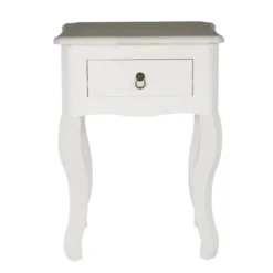 The Home Deco Factory Tables De Chevet Chevet 1 Tiroir Blanc -Tables De Chevet Soldes chevet 1 tiroir blanc 5