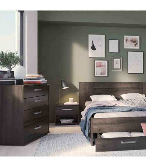 Calicosy Tables De Chevet Good Is Beautiful Chevet 1 Tiroir Et 1 Niche L43,9 Cm - Décor Chêne 4 Calicosy Tables De Chevet Good Is Beautiful Chevet 1 Tiroir Et 1 Niche L43,9 Cm - Décor Chêne – Image 2