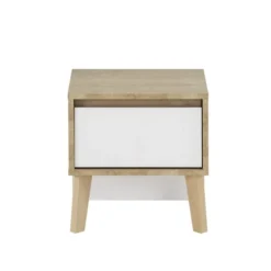 Calicosy Tables De Chevet Chevet 1 Tiroir H41cm - Blanc