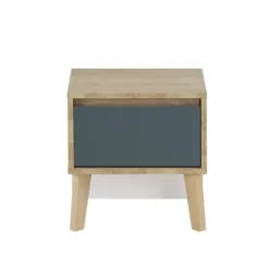 Calicosy Tables De Chevet Chevet 1 Tiroir H41cm - Bleu