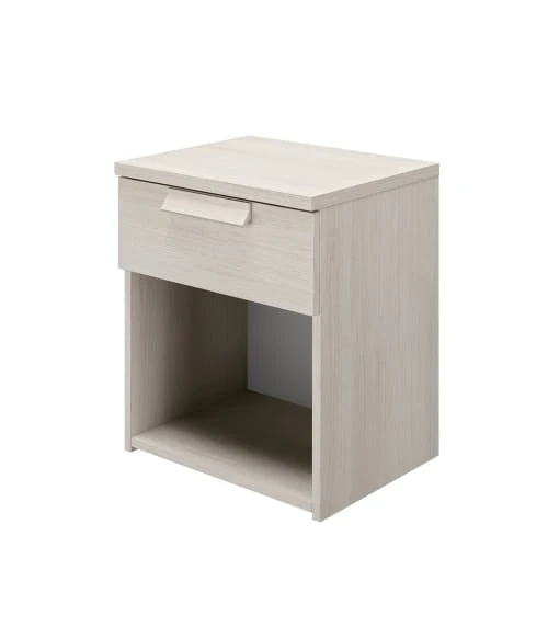 Calicosy Tables De Chevet Chevet 1 Tiroir H50cm - Beige 4 Calicosy Tables De Chevet Chevet 1 Tiroir H50cm - Beige – Image 2