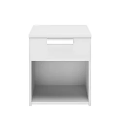 Calicosy Tables De Chevet Chevet 1 Tiroir H50cm - Blanc
