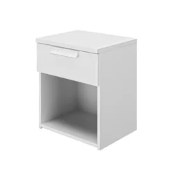 Calicosy Tables De Chevet Chevet 1 Tiroir H50cm - Blanc 11 Calicosy Tables De Chevet Chevet 1 Tiroir H50cm - Blanc -Tables De Chevet Soldes chevet 1 tiroir h50cm blanc 3