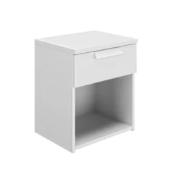 Calicosy Tables De Chevet Chevet 1 Tiroir H50cm - Blanc 12 Calicosy Tables De Chevet Chevet 1 Tiroir H50cm - Blanc -Tables De Chevet Soldes chevet 1 tiroir h50cm blanc 4