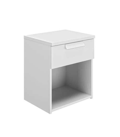 Calicosy Tables De Chevet Chevet 1 Tiroir H50cm - Blanc 7 Calicosy Tables De Chevet Chevet 1 Tiroir H50cm - Blanc – Image 5