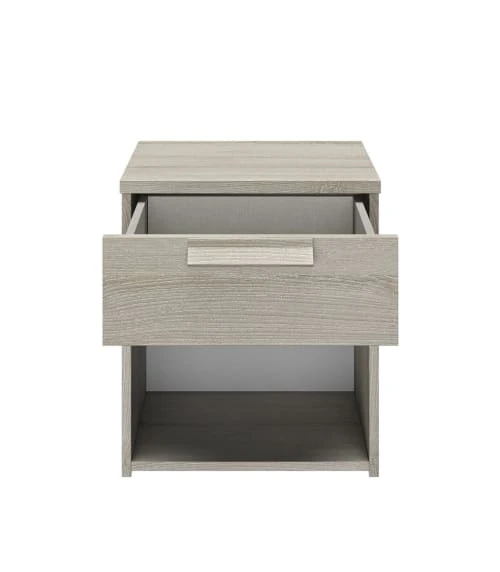 Calicosy Tables De Chevet Chevet 1 Tiroir H50cm - Gris 5 Calicosy Tables De Chevet Chevet 1 Tiroir H50cm - Gris – Image 3
