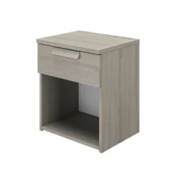 Calicosy Tables De Chevet Chevet 1 Tiroir H50cm - Gris 11 Calicosy Tables De Chevet Chevet 1 Tiroir H50cm - Gris -Tables De Chevet Soldes chevet 1 tiroir h50cm gris 3