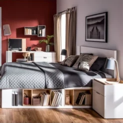 Calicosy Tables De Chevet Good Is Beautiful Chevet 2 Tiroirs Blanc Et Plateau Décor Chêne 9 Calicosy Tables De Chevet Good Is Beautiful Chevet 2 Tiroirs Blanc Et Plateau Décor Chêne -Tables De Chevet Soldes chevet 2 tiroirs blanc et plateau decor chene 2