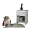 ID Kids Tables De Chevet Chevet Avec Tiroir Effet Bois Blanc 1 ID Kids Tables De Chevet Chevet Avec Tiroir Effet Bois Blanc -Tables De Chevet Soldes chevet avec tiroir effet bois blanc