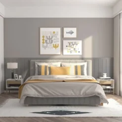 Homcom Tables De Chevet Chevet Design Scandinave Avec Niche Blanc Aspect Chêne Clair 10 Homcom Tables De Chevet Chevet Design Scandinave Avec Niche Blanc Aspect Chêne Clair -Tables De Chevet Soldes chevet design scandinave avec niche blanc aspect chene clair 2