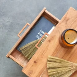 Tikamoon Tables De Chevet Chevet En Acacia Massif -Tables De Chevet Soldes chevet en acacia massif 4