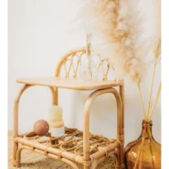 Saudara Collections Tables De Chevet Chevet En Rotin Naturel -Tables De Chevet Soldes chevet en rotin naturel 3