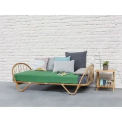 Kok Maison Tables De Chevet Chevet En Rotin Vintage Beige -Tables De Chevet Soldes chevet en rotin vintage beige 3