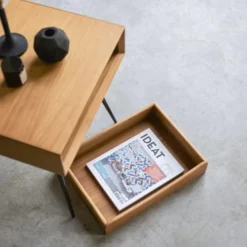 Tikamoon Tables De Chevet Chevet En Teck -Tables De Chevet Soldes chevet en teck 4