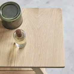 Tikamoon Tables De Chevet Chevet Haut En Chêne Massif -Tables De Chevet Soldes chevet haut en chene massif 2