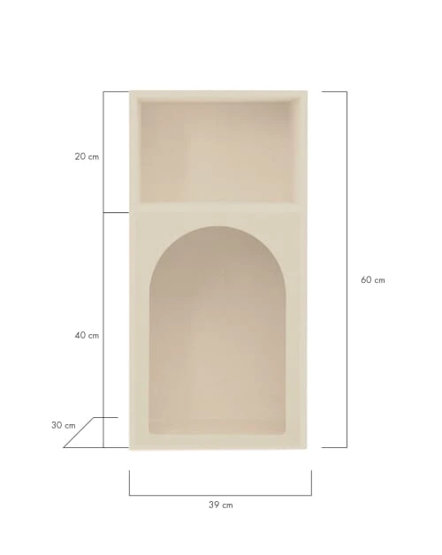RNT By Really Nice Things Tables De Chevet Chevet Rangement En Mdf Laqué Taupe 6 RNT By Really Nice Things Tables De Chevet Chevet Rangement En Mdf Laqué Taupe – Image 4