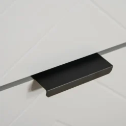 Homcom Tables De Chevet Chevet Table De Nuit 2 Tiroirs Piètement Métal Noir Gris Blanc -Tables De Chevet Soldes chevet table de nuit 2 tiroirs pietement metal noir gris blanc 3