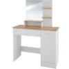 Tectake Tables De Chevet Coiffeuse ZOE Moderne Blanc 1 Tectake Tables De Chevet Coiffeuse ZOE Moderne Blanc -Tables De Chevet Soldes coiffeuse zoe moderne blanc