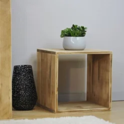 Dendro Tables De Chevet Cube Déco Bois Massif 11 Dendro Tables De Chevet Cube Déco Bois Massif -Tables De Chevet Soldes cube deco bois massif 4