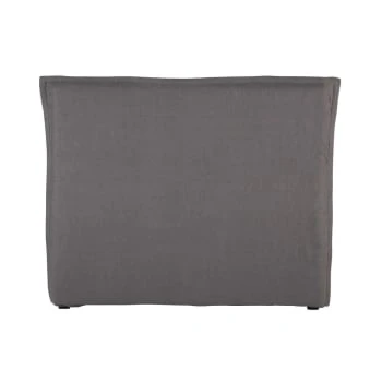 Maisons Du Monde Têtes De Lit Housse De Tête De Lit 140 En Lin Lavé Grise 6 Maisons Du Monde Têtes De Lit Housse De Tête De Lit 140 En Lin Lavé Grise – Image 4