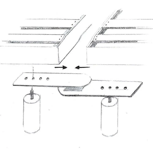 Bellecour Surmatelas Lot De 2 Kits De Jonction Pour Sommiers (1 Paire) 7 Bellecour Surmatelas Lot De 2 Kits De Jonction Pour Sommiers (1 Paire) – Image 5