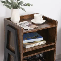 Homcom Lot De 2 Tables De Chevet Style Industriel 12 Homcom Lot De 2 Tables De Chevet Style Industriel -Tables De Chevet Soldes lot de 2 tables de chevet style industriel 4