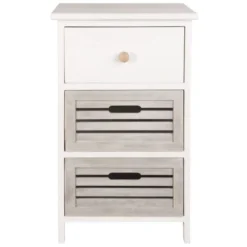 Maisons Du Monde Petits Meubles De Rangement Petit Meuble De Rangement 3 Tiroirs En Paulownia