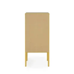Tenzo Tables De Chevet Petit Meuble De Rangement En Bois H89cm Jaune Moutarde -Tables De Chevet Soldes petit meuble de rangement en bois h89cm jaune moutarde 5