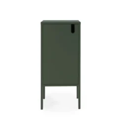 Tenzo Tables De Chevet Petit Meuble De Rangement En Bois H89cm Vert Kaki