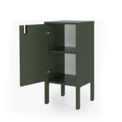 Tenzo Tables De Chevet Petit Meuble De Rangement En Bois H89cm Vert Kaki -Tables De Chevet Soldes petit meuble de rangement en bois h89cm vert kaki 4