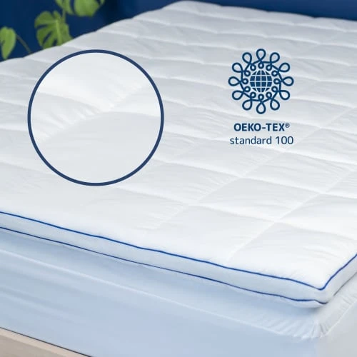 Bdreams Surmatelas De Confort Moelleux 90x190cm 7 Bdreams Surmatelas De Confort Moelleux 90x190cm – Image 5