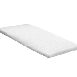 Idliterie Surmatelas Déhoussable Lavable 100% Latex 3 Zone 90x190