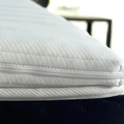 Idliterie Surmatelas Déhoussable Lavable 100% Latex 3 Zones 160x200 -Tables De Chevet Soldes surmatelas dehoussable lavable 100 latex 3 zones 160x200 5