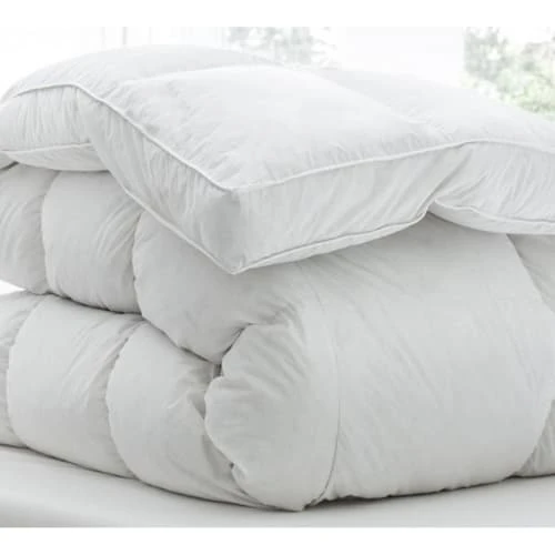 MPC Maison Surmatelas Hôtel Luxe En Plume Blanc 140x200 Cm 5 MPC Maison Surmatelas Hôtel Luxe En Plume Blanc 140x200 Cm – Image 3