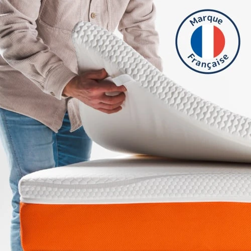 Bdreams Surmatelas Mémoire De Forme 80x200cm 7 Bdreams Surmatelas Mémoire De Forme 80x200cm – Image 5