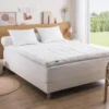 Dunlopillo Surmatelas Premium Naturel - 10% Duvet 160x200 Cm -Tables De Chevet Soldes surmatelas premium naturel 10 duvet 160x200 cm