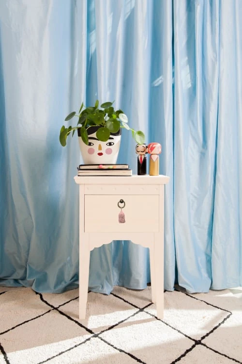 RNT By Really Nice Things Tables De Chevet Table Chevet 1 Tiroir Laqué Pin Massif Blanc. 8 RNT By Really Nice Things Tables De Chevet Table Chevet 1 Tiroir Laqué Pin Massif Blanc. – Image 6