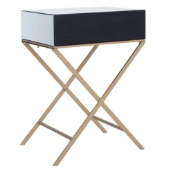 Beliani Tables De Chevet Table D'appoint Effet Miroir -Tables De Chevet Soldes table d appoint effet miroir 4