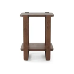 Umbra Tables De Chevet Table D'appoint En Bois Marron 53x42cm -Tables De Chevet Soldes table d appoint en bois marron 53x42cm 5